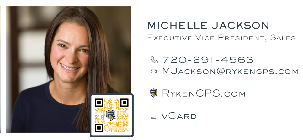 Michelle Jackson - Executive Vice President of Sales - Ryken GPS